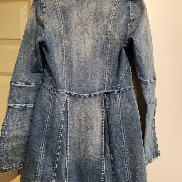 Free People Long Sleeve Thea Mini Dress NWOT - Picture 7 of 7